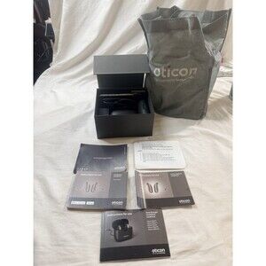 Oticon Real 1 miniRITE R Hearing Aids + CROS PX System Rechargeable Complete Kit